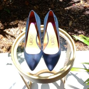 Calvin Klein Navy Blue Pumps